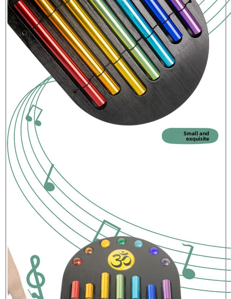 Zensoullab Colorful Sound Beam Meditation Chord Seven Tone Beam Yoga Chanting Music Accompaniment Percussion and String Beam Piano Small Musical Instrument