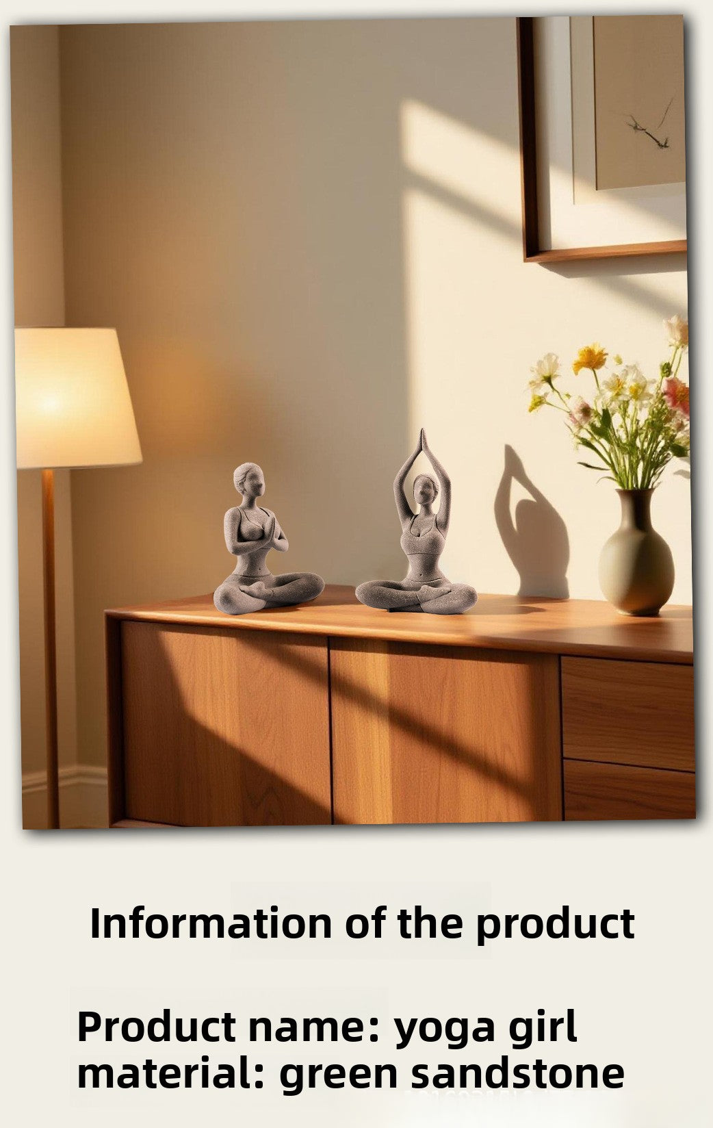 zensoullab Yoga Studio Modern Minimalist Decoration Opening Gift Desktop Home Bar Cafe Gift for Girlfriend Birthday Zen Style