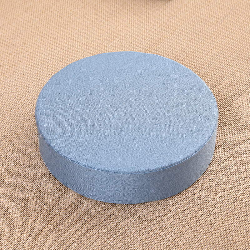 Zensoullab Japanese Style Tatami Mat Futon Cushion Thickened Stool Removable and Washable Window Cushion round Meditation Cushion Meditation Pray Cushion