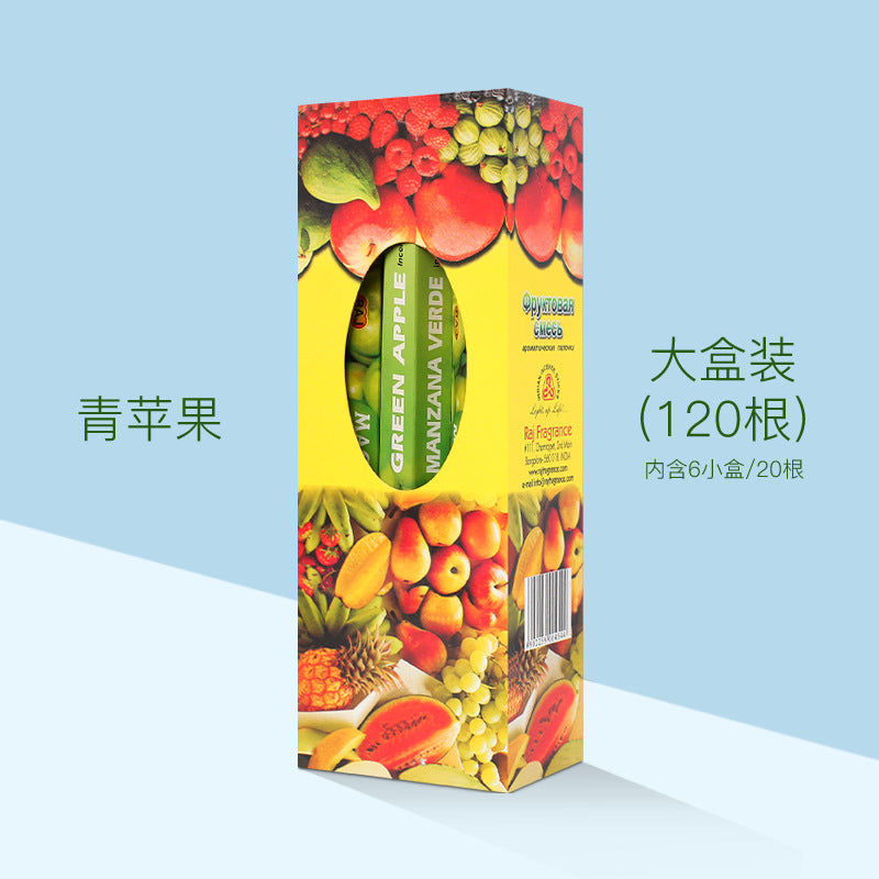 zensoullab Indian Incense 7 Fragrance Fruit Series Authentic Imported Indian Incense Incense Stick Fragrant Fresh