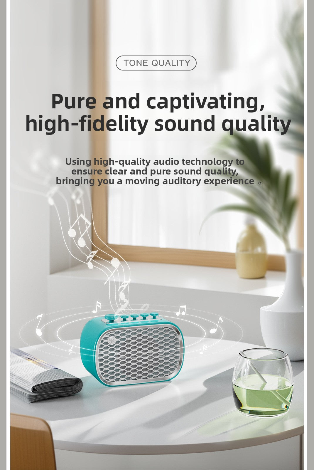 zensoullabP13 Multifunctional Sleep Instrument Speaker White Noise Gift Wireless Bluetooth Speaker Desktop Bedside Retro