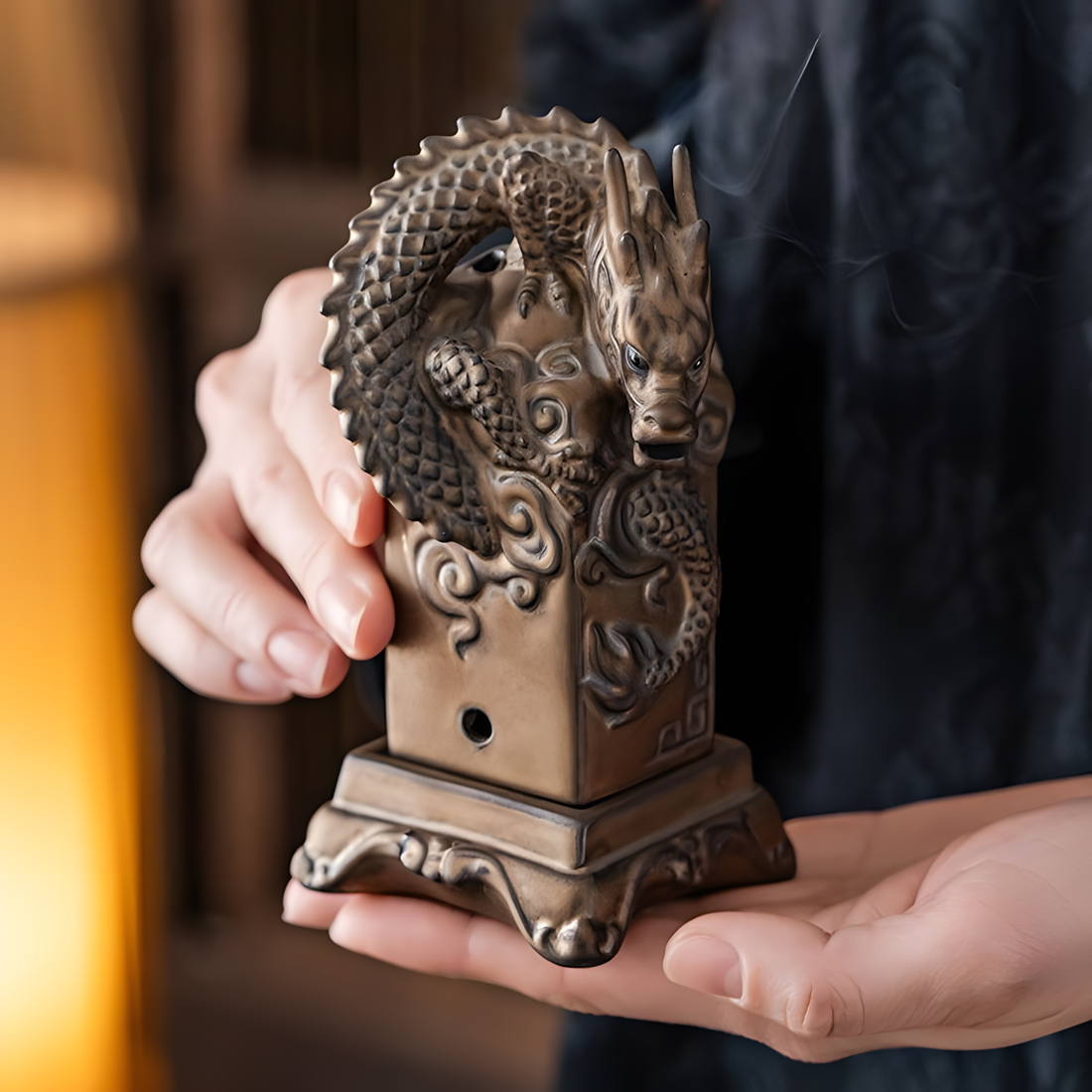 Zensoullab ·  Dragon Guardian Incense Burner
