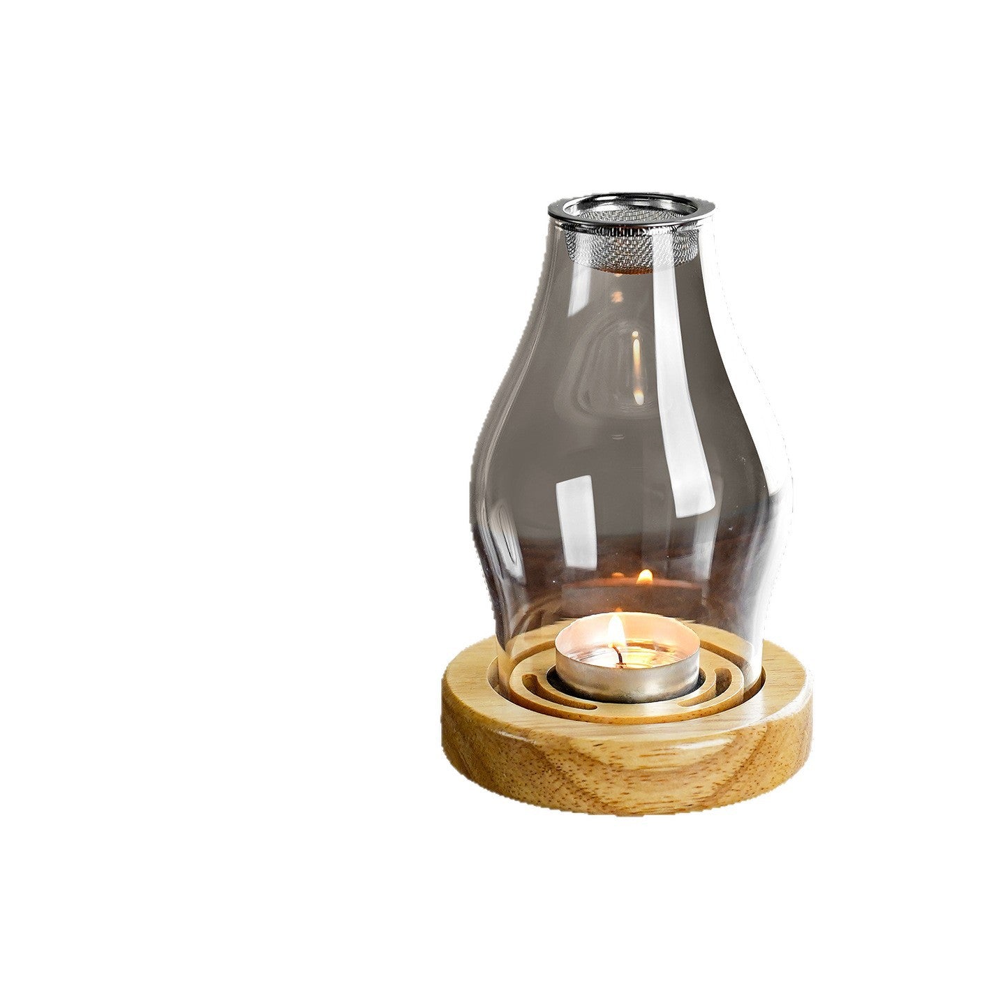 zensoullab Chinese Incense Burner Glass Incense Burner Agarwood Sandalwood Natural Incense Aromatherapy Incense Burner Candle Incense Lamp Incense Burner