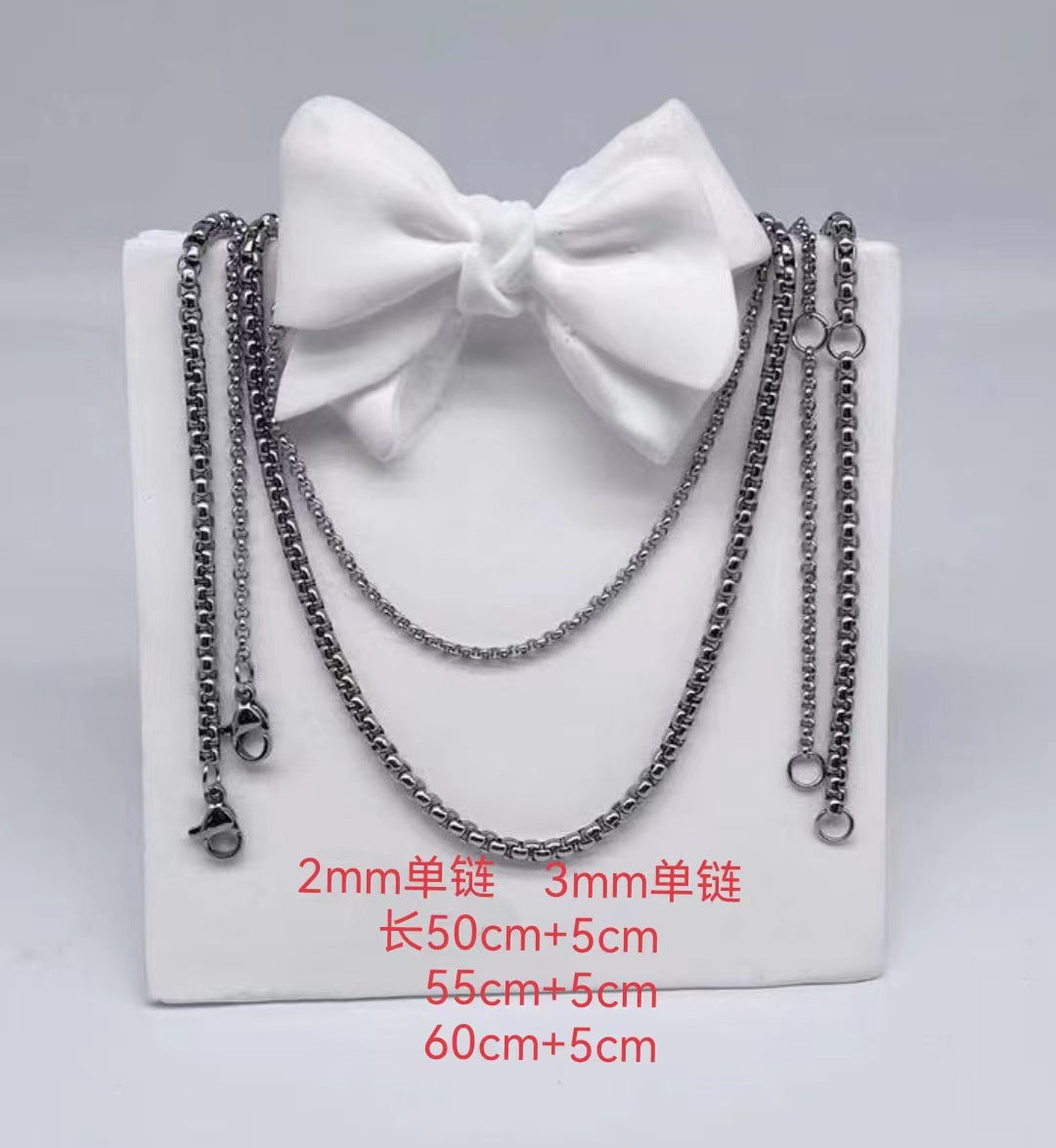 zensoullab Prosperous Year After Year Filigree Inlaid High-end Aquamarine Pendant for Women Handmade Vintage Court Style Retro Trend
