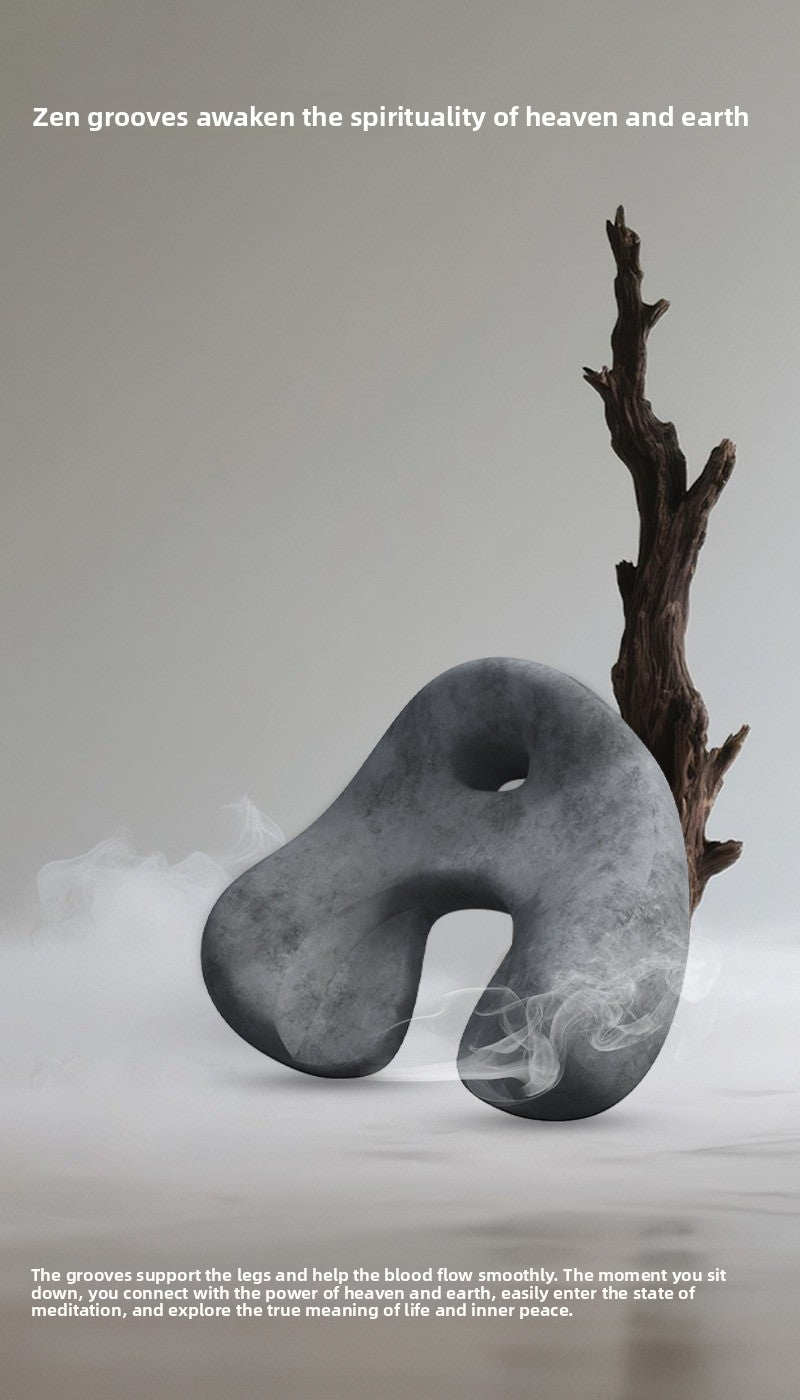 zensoullab Meditation Cushion Meditation Yoga Mat Leg Cushion Floor Cushion Long Sitting Non-Collapsing Sofa Reading Leisure Cushion