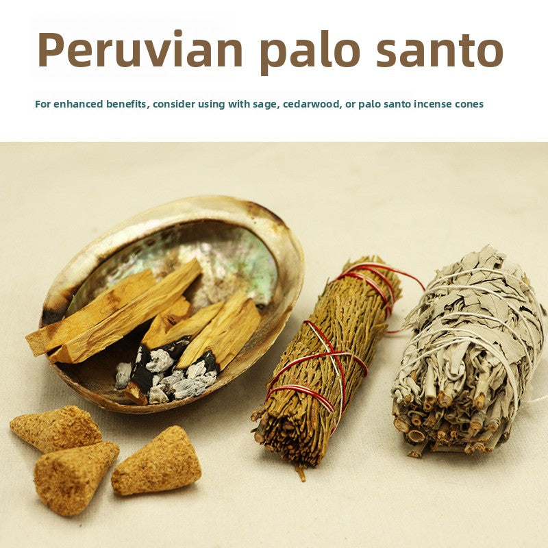 zensoullab Peru Sacred Wood Palo Santo Purifying Air Indoor Aromatherapy Space Magnetic Field Meditation Spiritual Fragrance