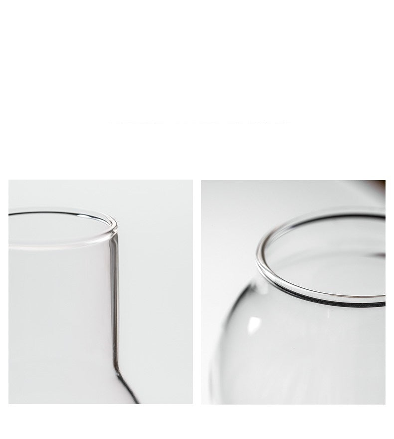 zensoullab Zen Candle Holder Windproof Glass Lampshade Chinese Retro Style Home Aromatherapy Wax Light Tea Room Decorative Ornament