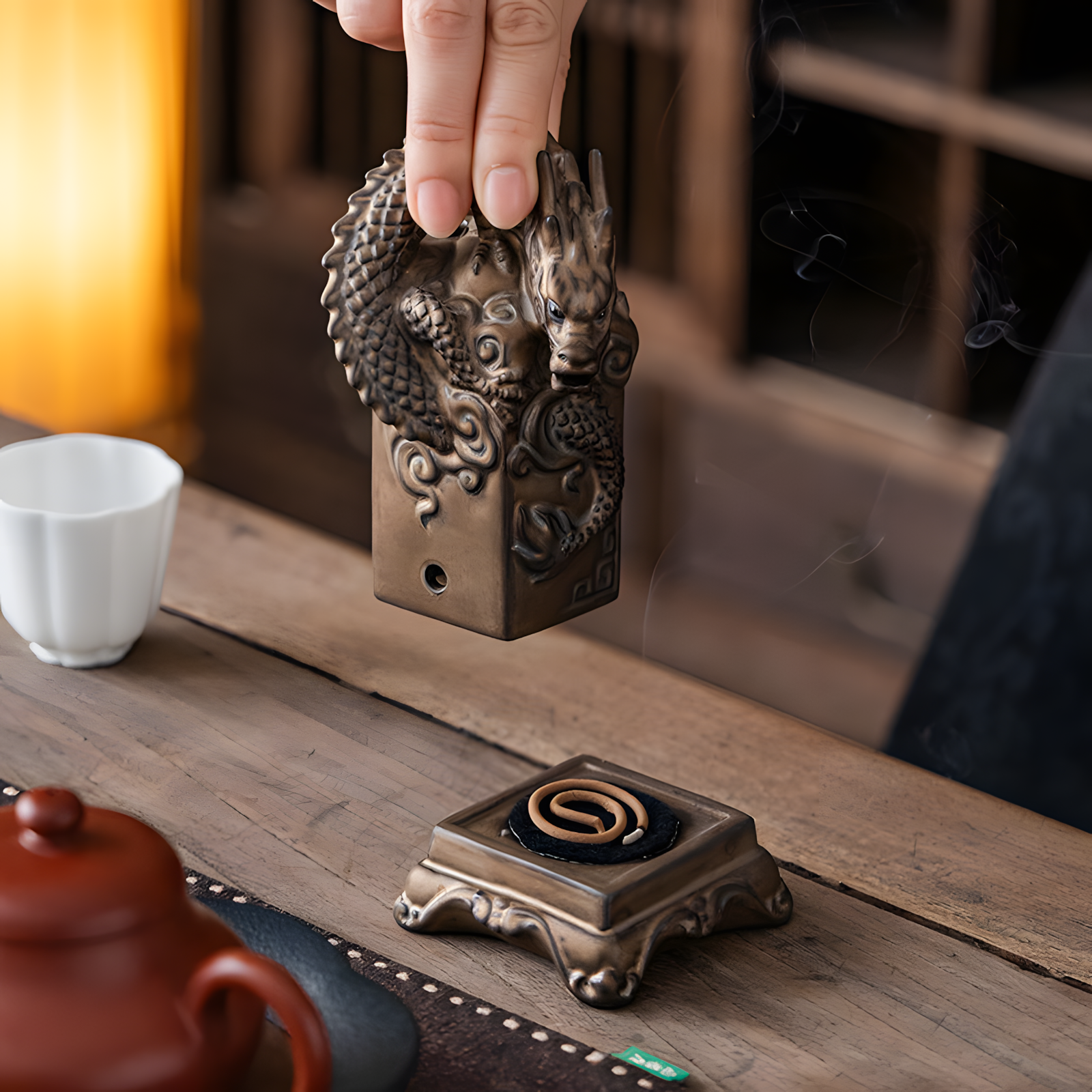 Zensoullab ·  Dragon Guardian Incense Burner