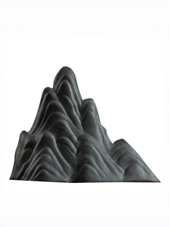 zensoullab Creative Ceramic Rockery Small Ornament Micro Landscape Fish Tank Decoration Living Room Entrance Chinese Zen Style Home Decor Display