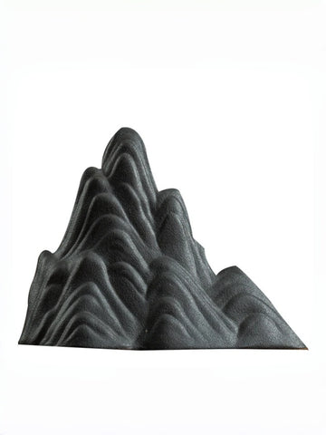 zensoullab Creative Ceramic Rockery Small Ornament Micro Landscape Fish Tank Decoration Living Room Entrance Chinese Zen Style Home Decor Display