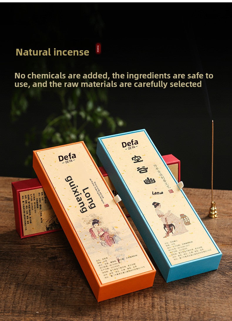 zensoullab Ornament Calming Sandalwood Indoor Incense Long-lasting Fragrance Dragon Cinnamon Incense Goose Pear Tent Agarwood Home Natural Sleep Companion