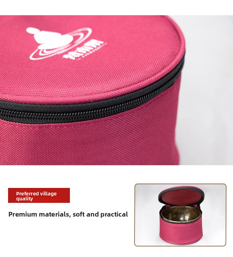 zensoullab Nepal Buddha Sound Bowl Bag Buddha Sound Bowl Packaging Bag Crystal Singing Bowl Gift Bag Storage Box Packaging Bag Can Hold 30cm