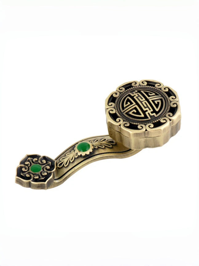 zensoullab Ruyi Auspicious Chinese Incense Burner Small Cloud Shape Non-Stick Incense Burner for Home Indoor Tea Ceremony Incense Desktop Mini Ornament