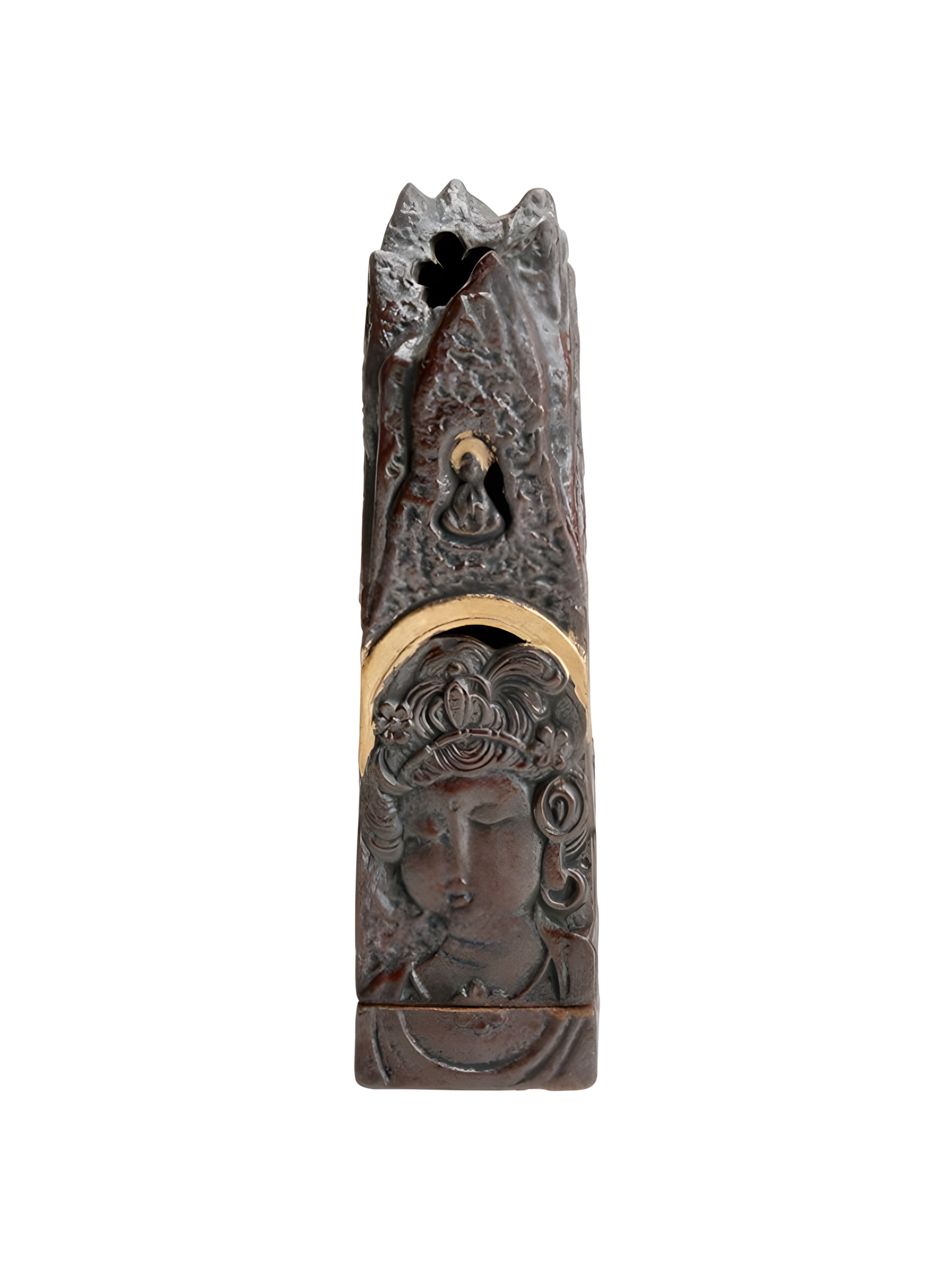 Zensoullab | Zensoullab “Sacred Rock Guardian” Vintage Clay Incense Holder