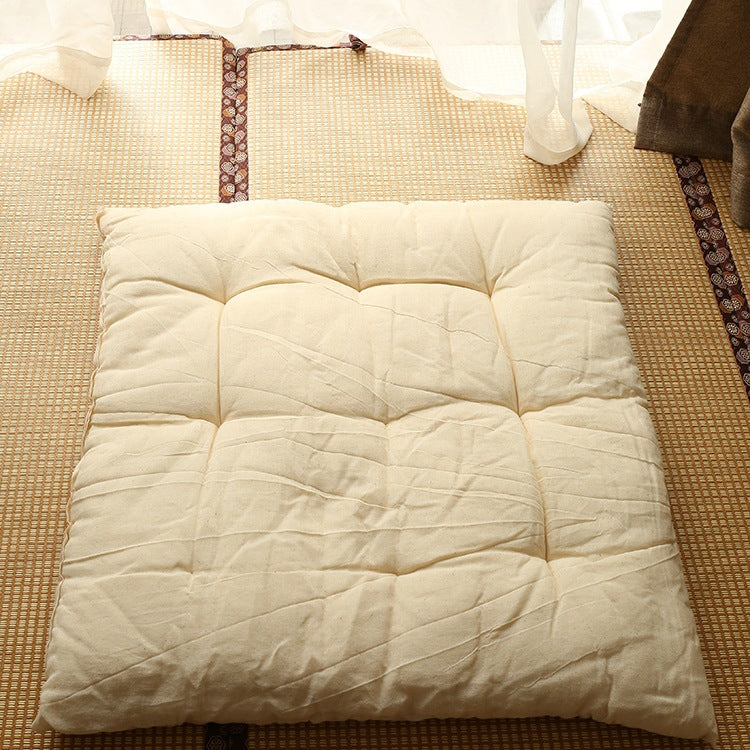 zensoullab Natural Cotton Meditation Cushion Nan Huaijin's Seven Posture Meditation Double Leg Meditation Meditation Cushion Floor Cushion Kneeling