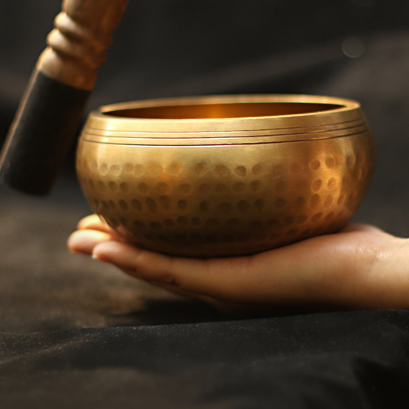 Zensoullab Nepal Handmade Buddha Sound Bowl Himalaya Bowl Meditation Yoga Healing Sound Bowl Xizang Practice Chanting Copper Bowl