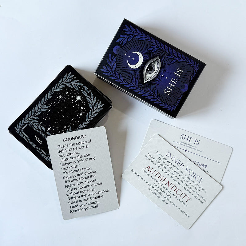 zensoullab 52 Cards of Spiritual Healing Positive Mindfulness Affirmation Cards Self-Care Emotional Cards