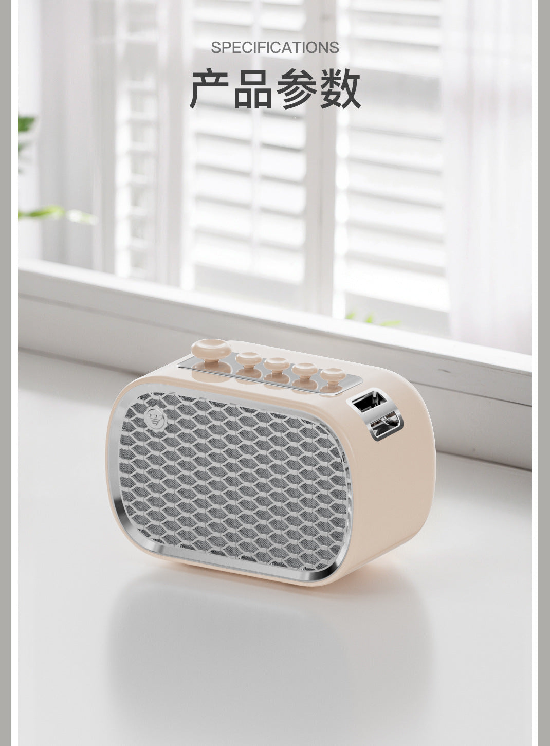 zensoullabP13 Multifunctional Sleep Instrument Speaker White Noise Gift Wireless Bluetooth Speaker Desktop Bedside Retro