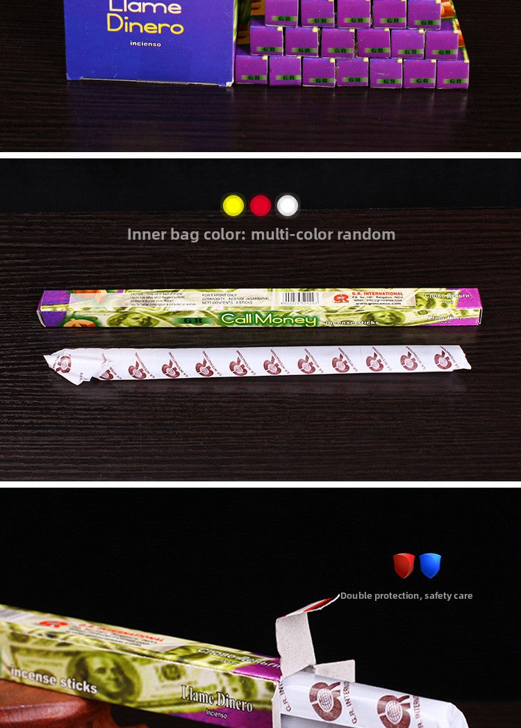 Zensoullab India Fragrant Money Incense (Big Box) Call Money India Original Imported Handmade Incense Joss-Stick 859