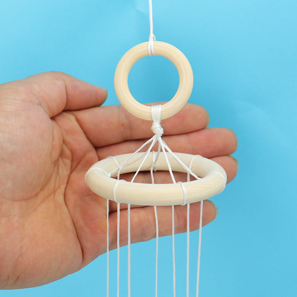 zensoullab Natural Raw Stone Crystal Wind Chime Gardening Crafts Crystal Hanging Holiday Home Decoration