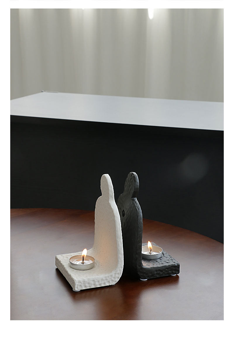 zensoullab Wabi-Sabi Style Candle Holder Incense Burner