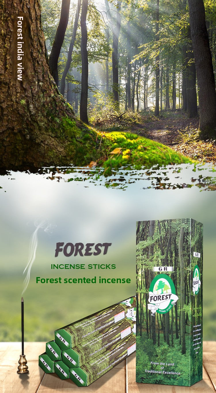 zensoullab Indian Incense Forest Incense Large Box Forest Official Original Imported Handmade Aromatherapy Incense Stick 334