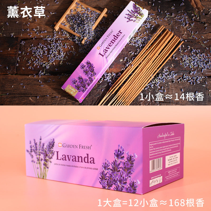 zensoullabGF Hot-Selling Indian Incense 18 Flavors Masala Handmade Sandalwood Agarwood Imported Aromatherapy Incense Stick Tibetan Incense