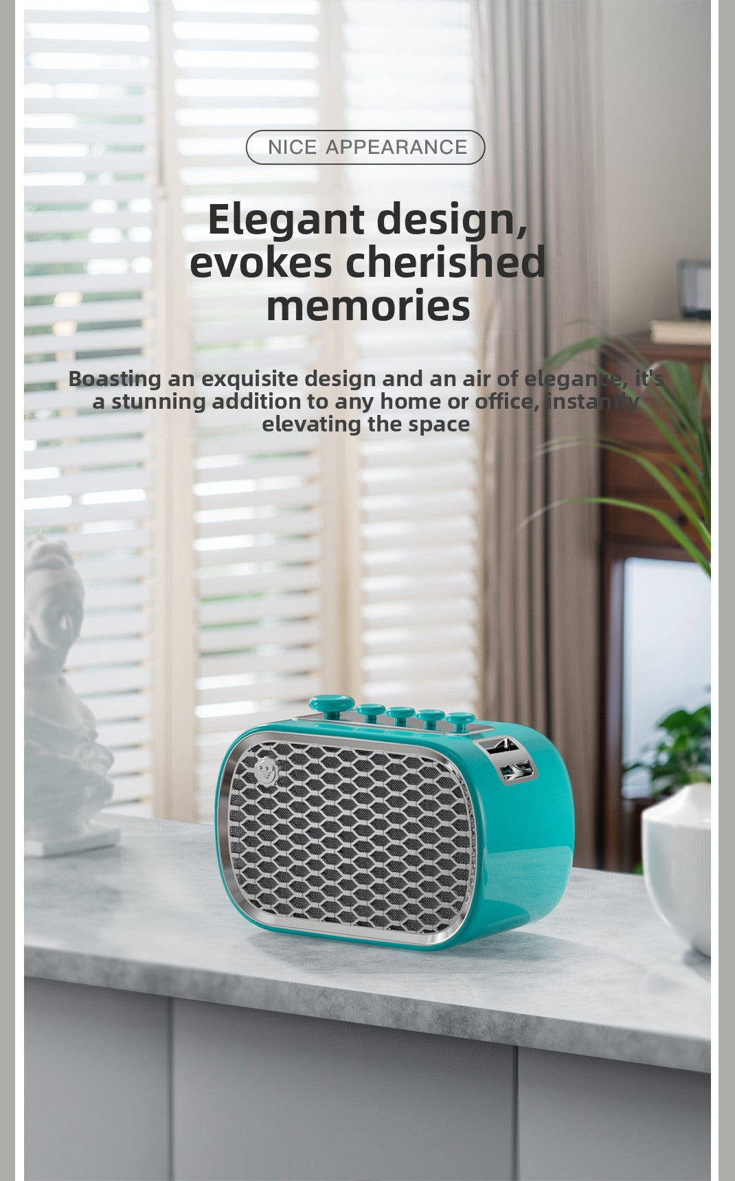 zensoullabP13 Multifunctional Sleep Instrument Speaker White Noise Gift Wireless Bluetooth Speaker Desktop Bedside Retro