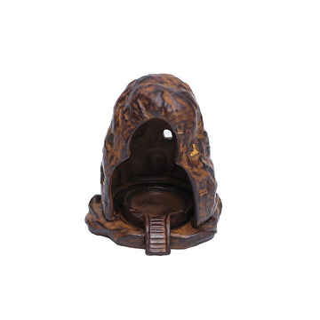 Zensoullab Classical Dunhuang Incense Coil Burner Vintage Ceramic Candle Holder Household Multi-Purpose Indoor Small Xiangyun Incense Burner Sandalwood Agarwood Seats