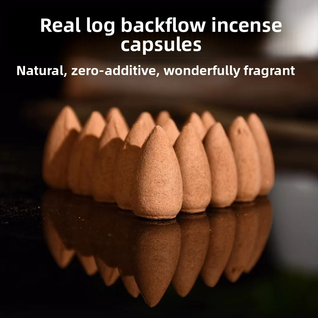 zensoullab 0.5kg Pack Sandalwood Agarwood Natural Backflow Incense Pellets Indoor Air Purification Tower Incense