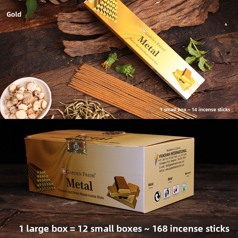 zensoullabGF Hot-Selling Indian Incense 18 Flavors Masala Handmade Sandalwood Agarwood Imported Aromatherapy Incense Stick Tibetan Incense
