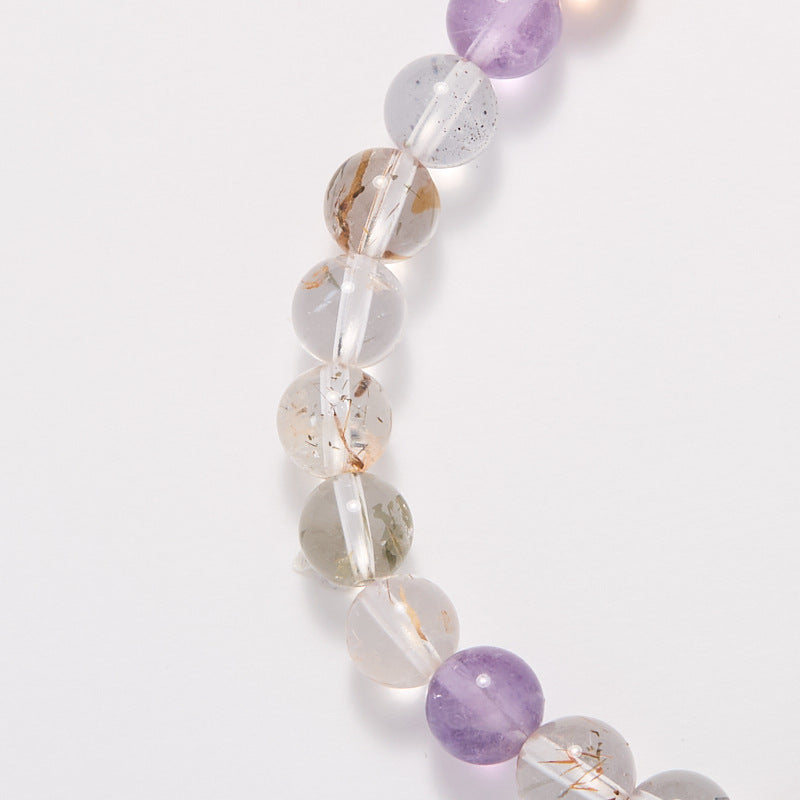 zensoullab6MM Bracelet Female S925 Silver Amethyst Zakiram Crystal Bracelet