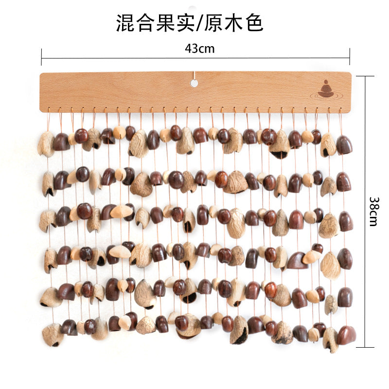 zensoullab South American Fruit Sound Bell Rattle Healing Accompaniment Unique Instrument Sound Bell Natural Plant Accompaniment Bell Fruit Bell
