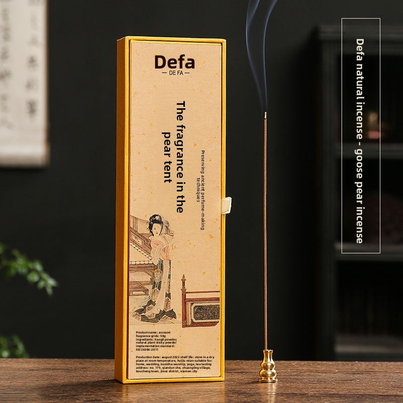 zensoullab Ornament Calming Sandalwood Indoor Incense Long-lasting Fragrance Dragon Cinnamon Incense Goose Pear Tent Agarwood Home Natural Sleep Companion