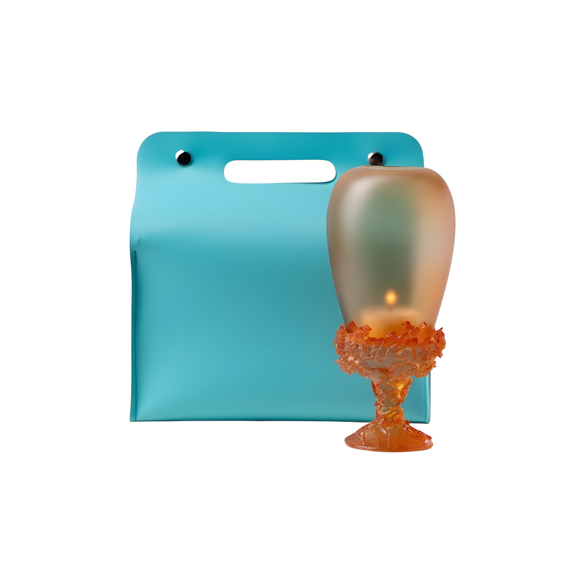 Zensoullab Meditation Glass Candle Lamp for Tranquility & Mindfulness Zensoullab “Light of Serenity” Glass Candle Lamp | Symbol of Peace and Mindful Living