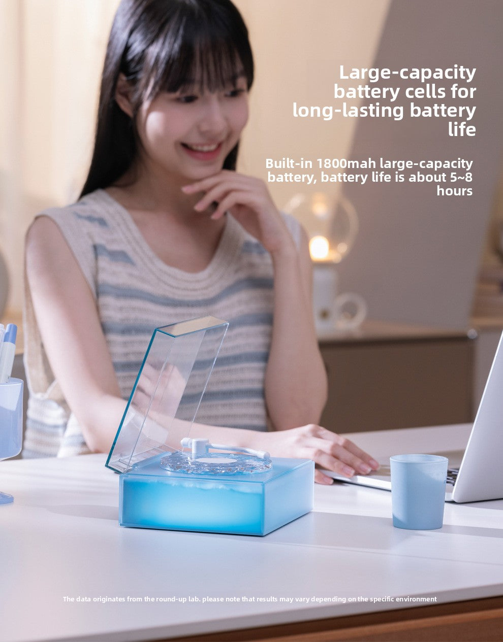 zensoullab2025 New High-Quality Water Ripple Bluetooth Speaker Wireless Portable Desktop Projection Gift for Friends Audio