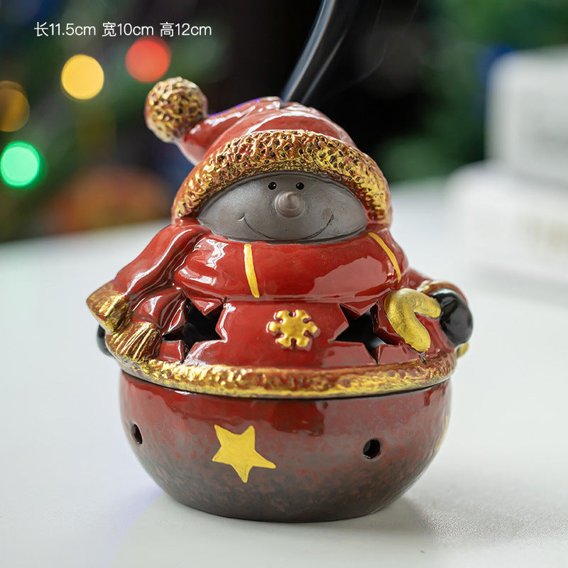 zensoullab Christmas themed incense burner
