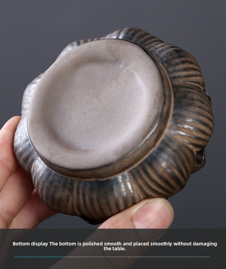 zensoullab Ceramic Zen Unfettered Buddha Incense Burner Home Indoor Antique Creative Coil Incense Burner Sandalwood Agarwood Craft Ornament
