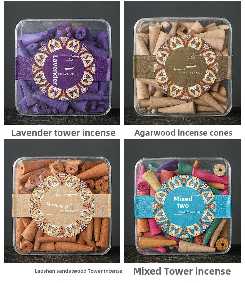zensoullab Backflow Indoor Home Deodorizing Incense Cones Aromatherapy Sandalwood Deodorizing Home Sandalwood Granules Old Mountain Incense Granules