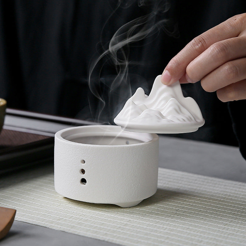 zensoullab Thousand Miles of Rivers and Mountains Ceramic Incense Burner