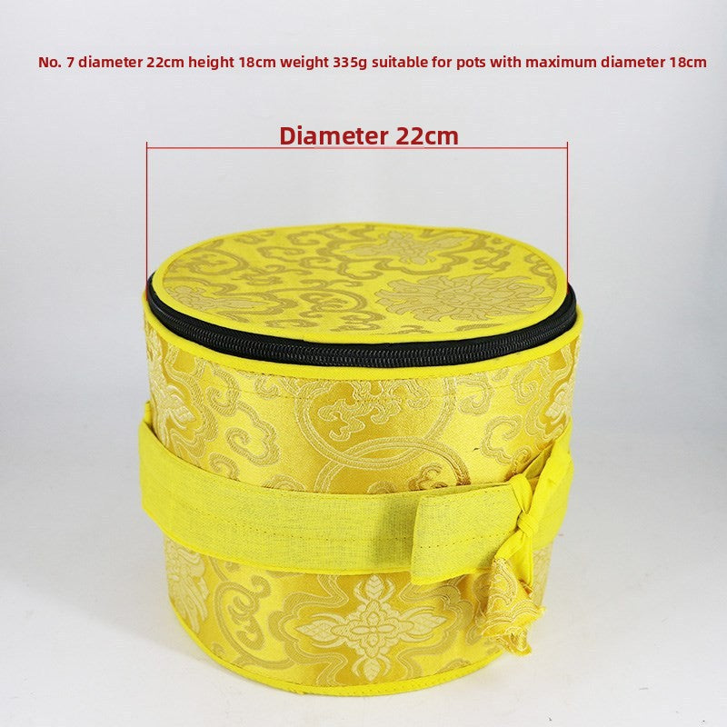 zensoullab Nepal Handmade Sound Bowl Bag Buddha Sound Bowl Packaging Bag Tibet Singing Bowl Gift Packaging Box Buddha Sound Bowl Storage Box