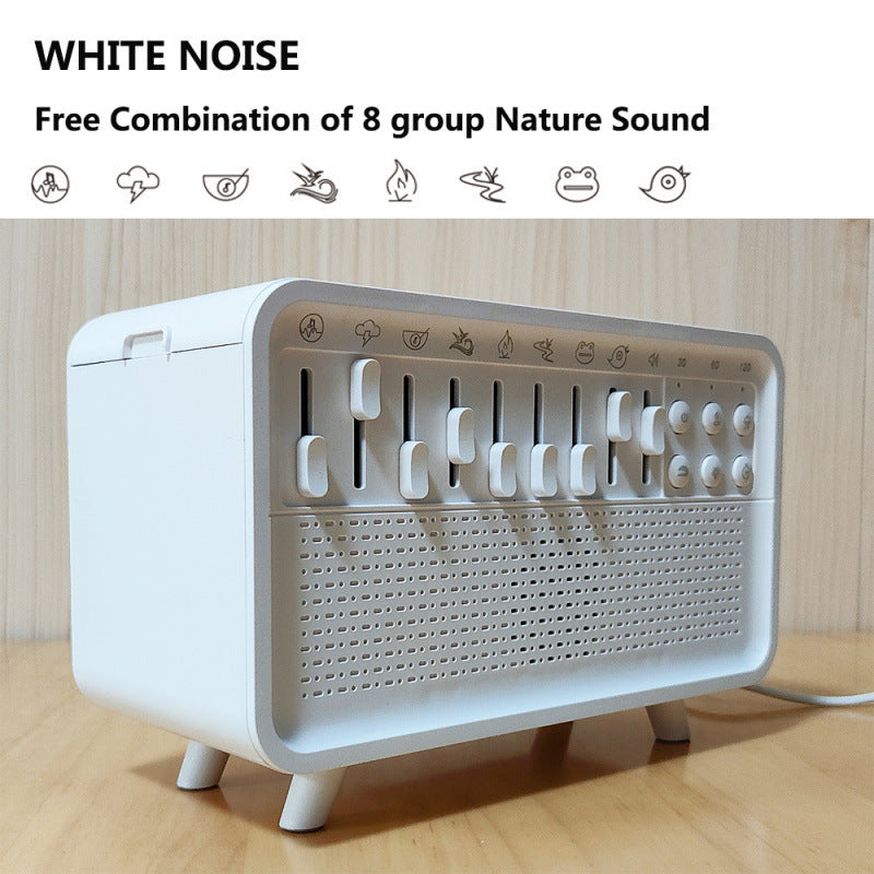 zensoullab White Noise Sleep Device Sleep Aid Calming Sleep Improvement Device Aromatherapy Humidifier Sleep Aid Night Light