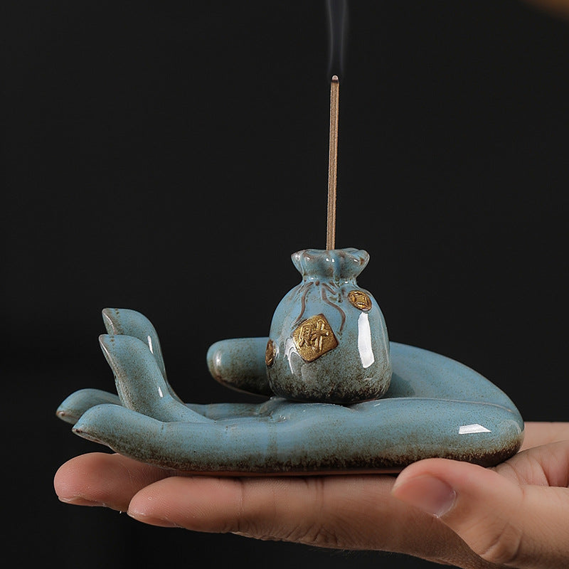 zensoullab Handheld Money Incense Burner