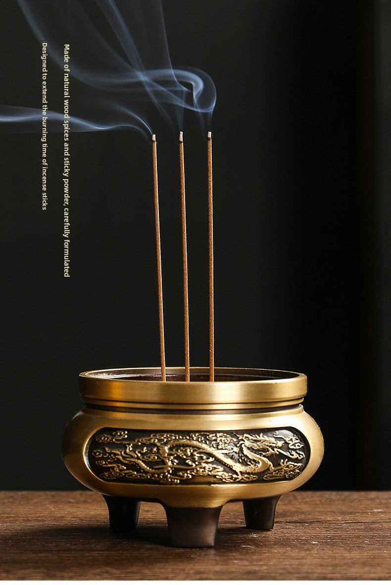 zensoullab Ornament Calming Sandalwood Indoor Incense Long-lasting Fragrance Dragon Cinnamon Incense Goose Pear Tent Agarwood Home Natural Sleep Companion