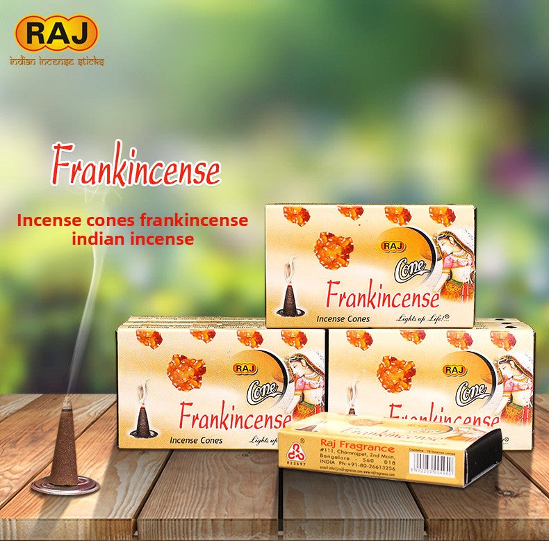 zensoullab Indian Incense Frankincense Frankincense Indian Original Imported Handmade Aromatherapy Incense Tower Incense 184