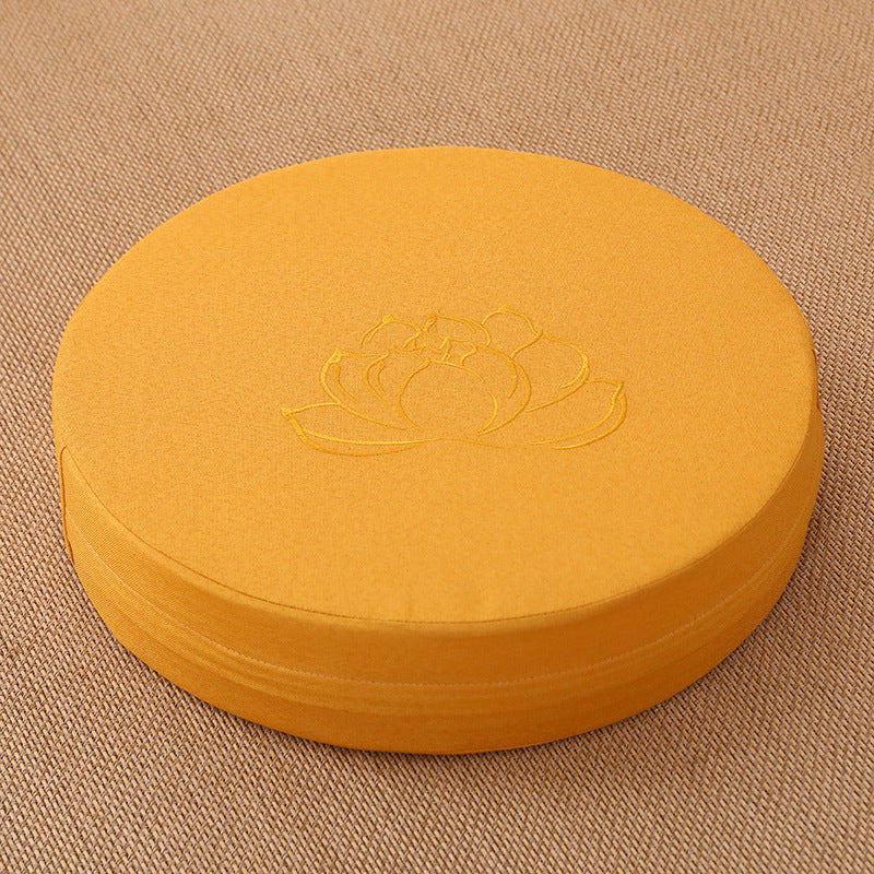 Zensoullab Japanese Style Tatami Mat Futon Cushion Thickened Stool Removable and Washable Window Cushion round Meditation Cushion Meditation Pray Cushion