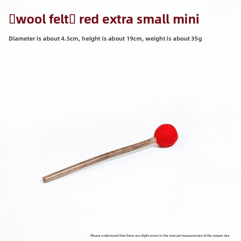 zensoullab Nepal Handmade Wool Felt Knocking Stick Tibetan Singing Bowl Mallet Sound Therapy Buddha Sound Bowl Accessories Buddha Sound Bowl Stick Hammer