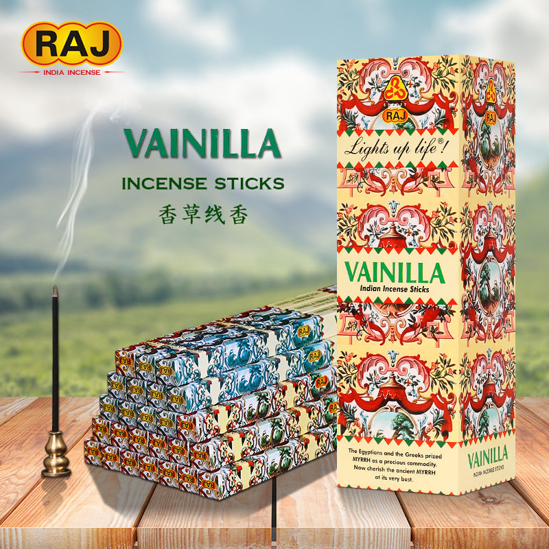 zensoullab Indian Incense Vanilla VANILLA Authentic Indian Original Imported Handmade Aromatherapy Incense Stick 085