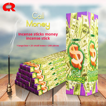 Zensoullab India Fragrant Money Incense (Big Box) Call Money India Original Imported Handmade Incense Joss-Stick 859