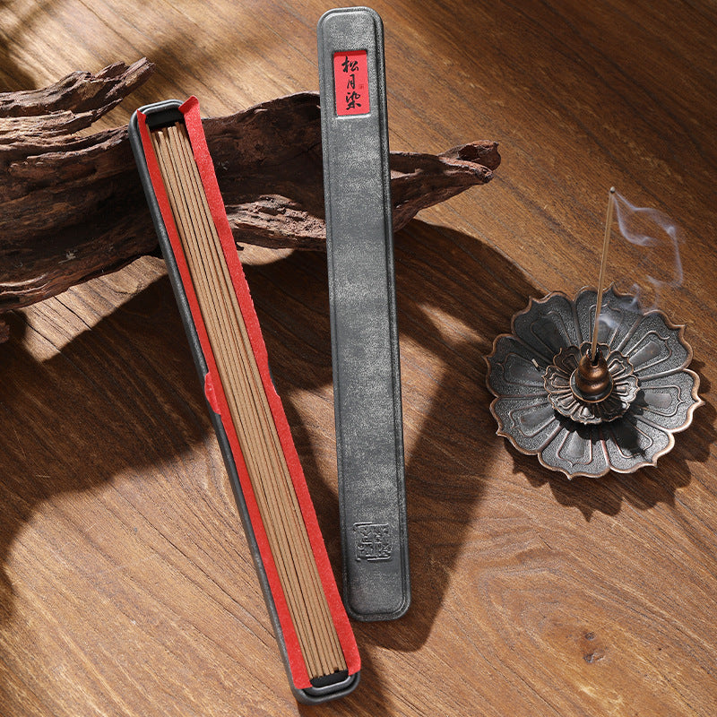 zensoullab Incense Sticks Agarwood Sandalwood Goose Pear Incense Indian Old Mountain Sandalwood Hainan Agarwood 10g Gift Box